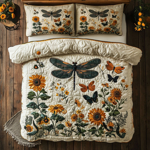 Summer Garden Dragonfly WY0608041CL Duvet Cover Set