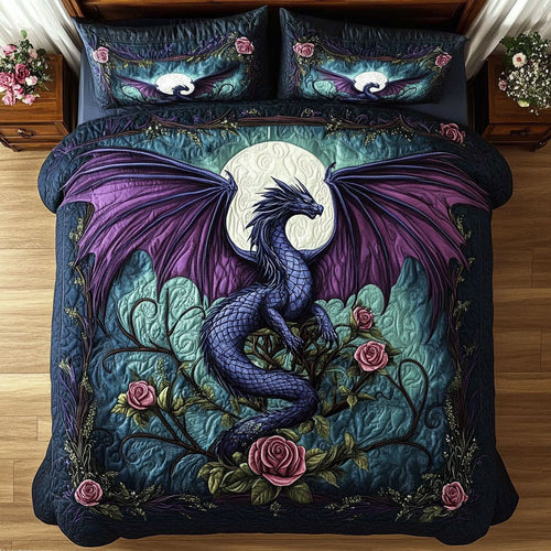 Violet Flame Dragon WY2907070CL Duvet Cover Set