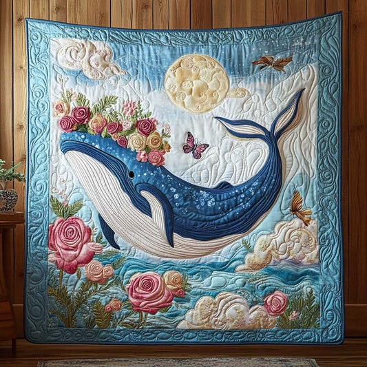 Romantic Whale CQ0705012CL Quilt