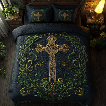 Celtic Cross Blessing WN1904021CL Duvet Cover Set