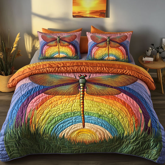 Rainbow Dragonfly LT0310017CL Duvet Cover Set
