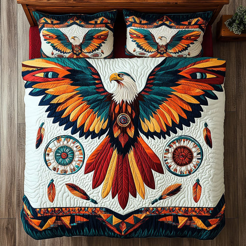 Vibrant Dreamcatcher Eagle WY1904041CL Duvet Cover Set