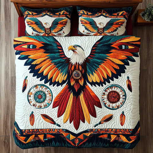 Vibrant Dreamcatcher Eagle WY1904041CL Duvet Cover Set