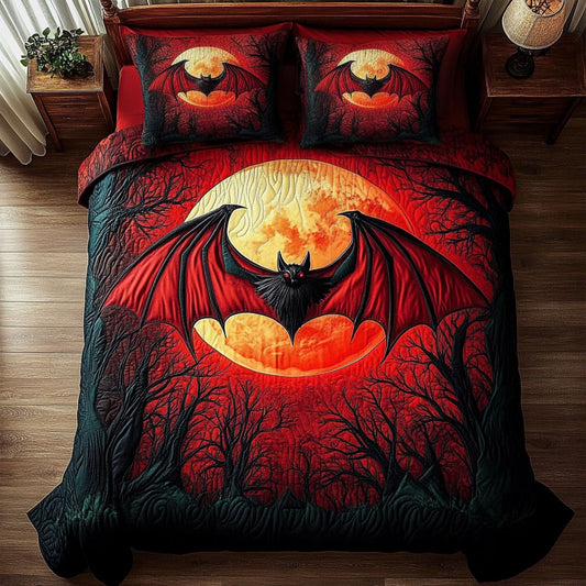 Blood Forest Bat WY0907011CL Duvet Cover Set