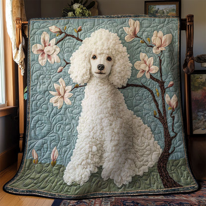 Snowy Poodle WN1803127CL Quilt
