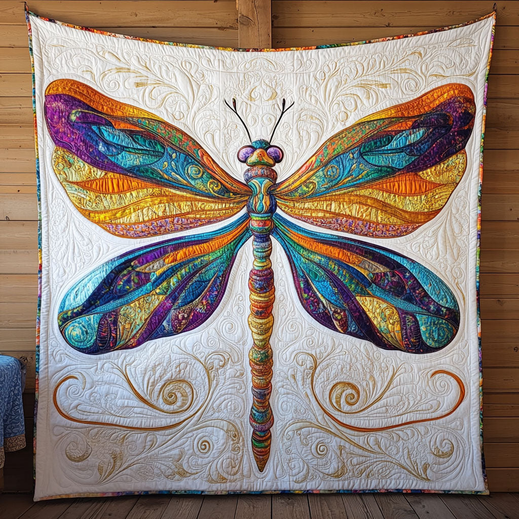 Color Dragonfly CW2105335CL Quilt