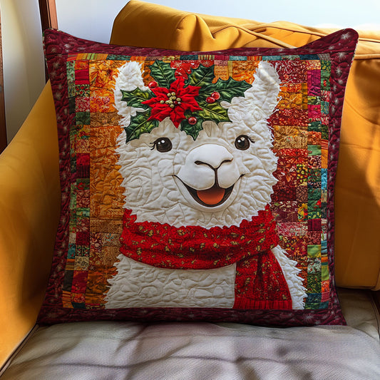 Christmas Alpaca WJ2711042CL Quilt Pillow Case