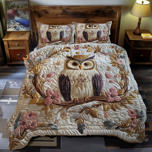 Queen Owl WY2412049CL Duvet Cover Set
