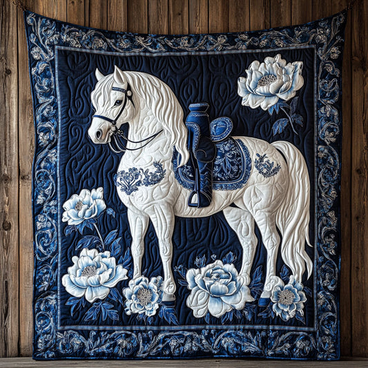 Floral Horse WX1905020CL Quilt