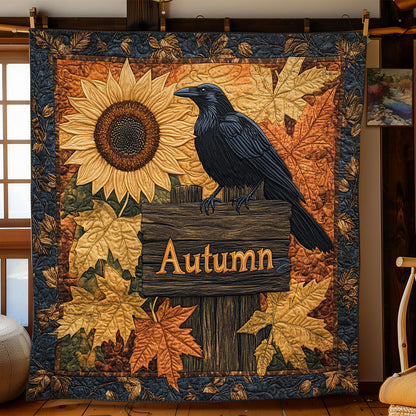 Autumn Crow Sign WN2907004CL Quilt