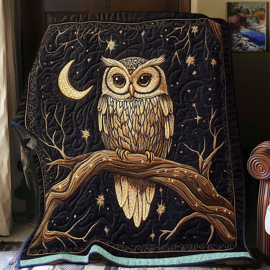 Mystical Owl Glow WX2512033CL Quilt