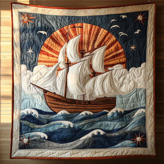 Sunlit Voyage CP2108052CL Quilt