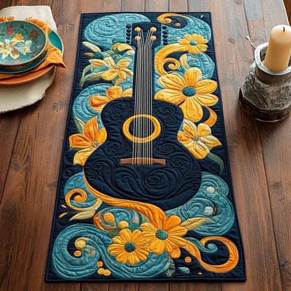 Magic Guitar CW0506028CL Quilted Table Runner