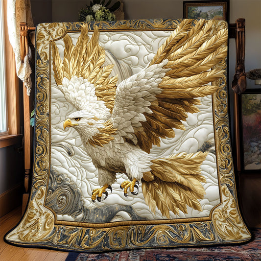 Fierce White Eagle WJ3112013CL Quilt