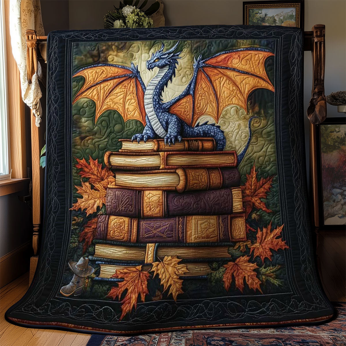 Bookkeeper Dragon WN0612008CL Quilt