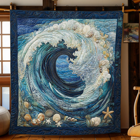 Sacred Wave WN0104046CL Quilt