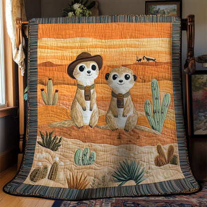 Sunset Meerkat WN0803067CL Quilt