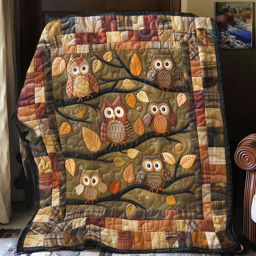 Vintage Owl WJ0512039CL Quilt