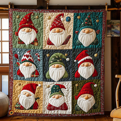 Christmas Gnome WJ1912007CL Quilt