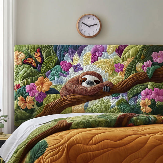 Chilling Sloth QA2812020CL Quilted Headboard Slipcover