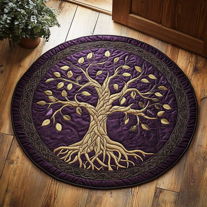 Timeless Tree Of Life WN2103108CL Quilted Round Mat
