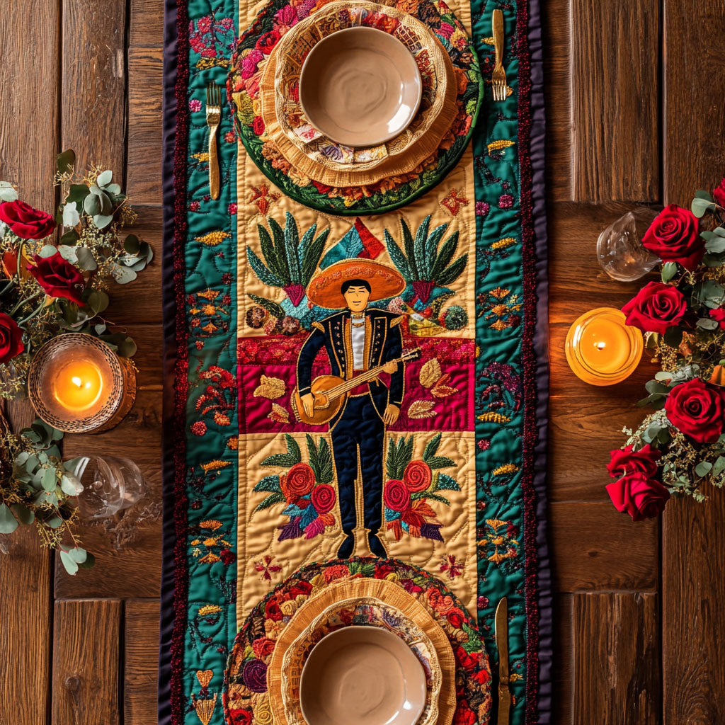 Fiesta Spirit CM2105039CL Quilted Table Runner