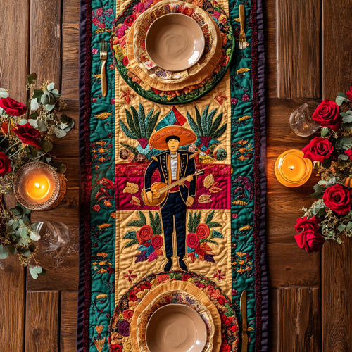 Fiesta Spirit CM2105039CL Quilted Table Runner