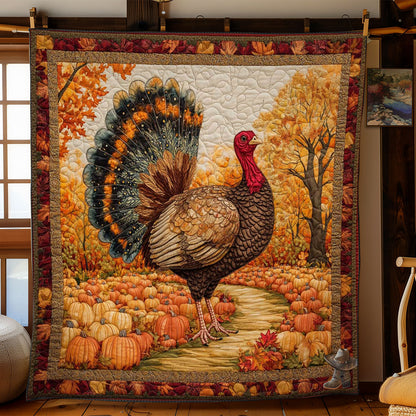 Harvest Turkey WN1511056CL Quilt