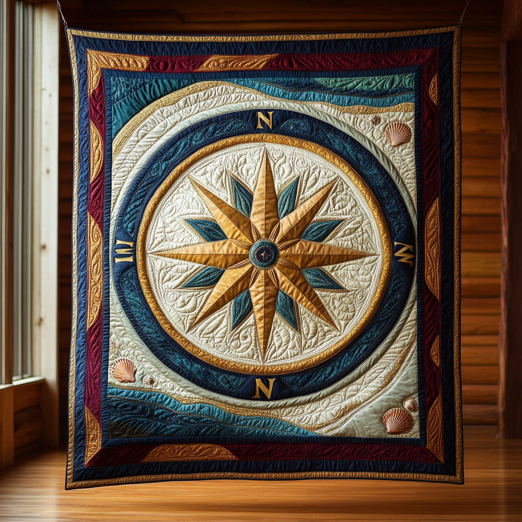 Vintage Compass CP1908026CL Quilt