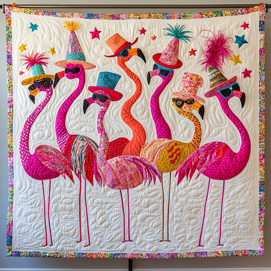 A Funky Flock WY2208101CL Quilt