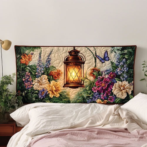 Whispering Bloom Lantern KL0201001CL Quilted Headboard Slipcover