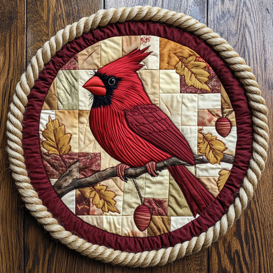 Vintage Cardinal CP1207012CL Quilted Round Mat