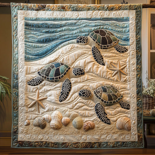Turtle Tides WP0304001CL Quilt