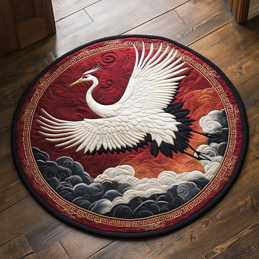 Crimson Ascend CP2107013CL Quilted Round Mat