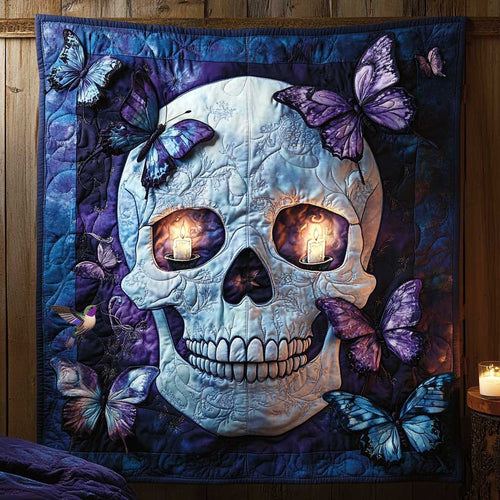 Butterfly Skull Dream WN2410010CL Quilt