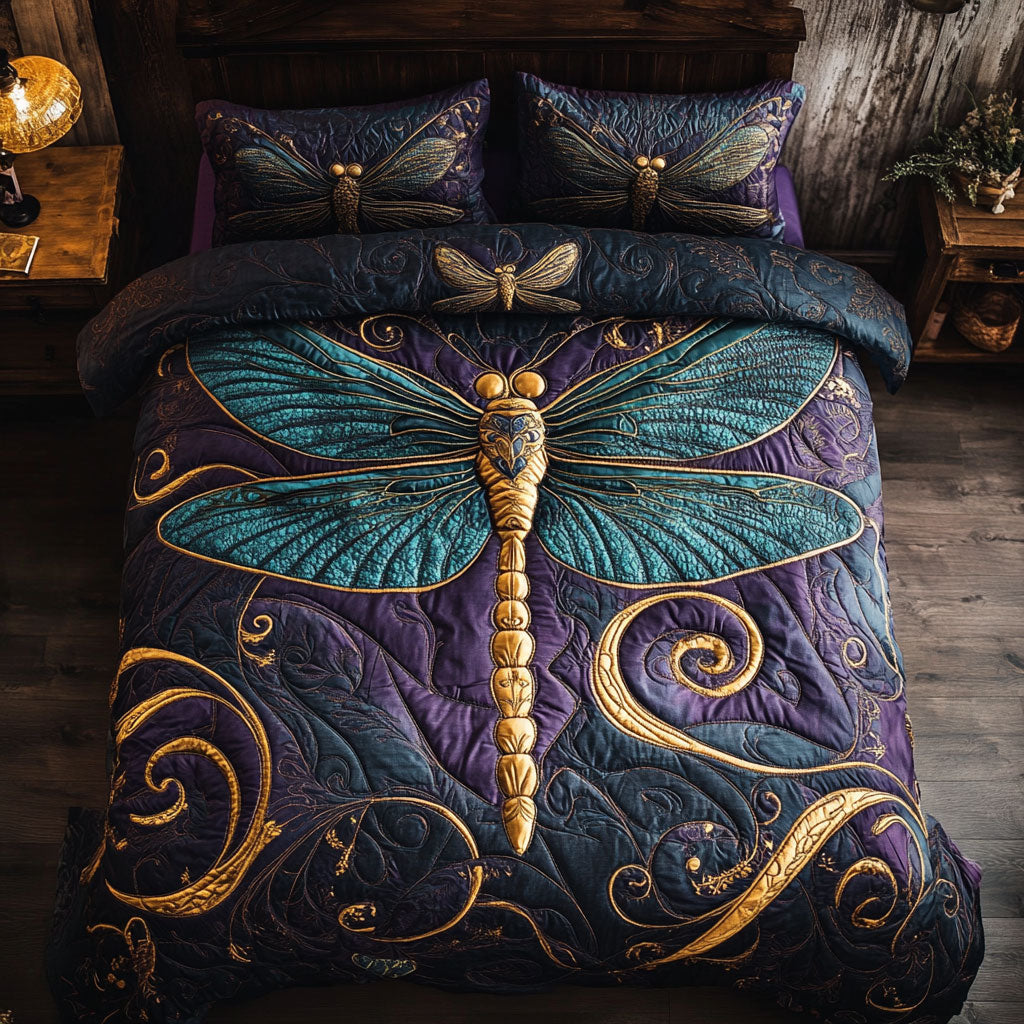 Abstract Dragonfly WY2402001CL Duvet Cover Set