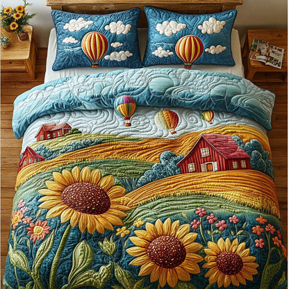 Golden Hillside Dreams WX0407029CL Duvet Cover Set