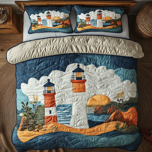 The Shoreline Beacons WY1208083CL Duvet Cover Set