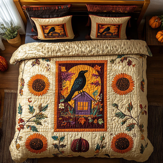 Autumn Raven WY1508029CL Duvet Cover Set