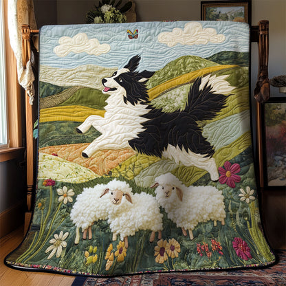 Dog And Sheep WY1202095CL Quilt