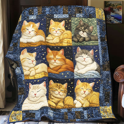 Sleeping Kitten WY2102020CL Quilt