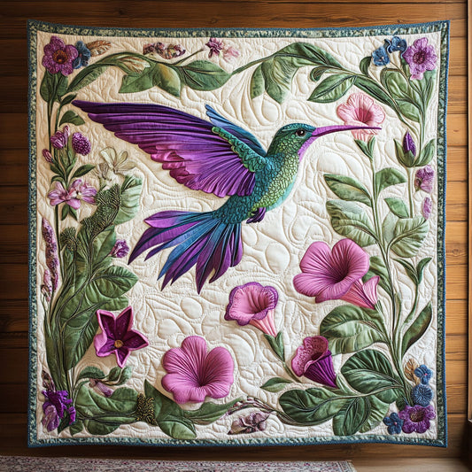 Hummingbird Blossom CW2708034CL Quilt