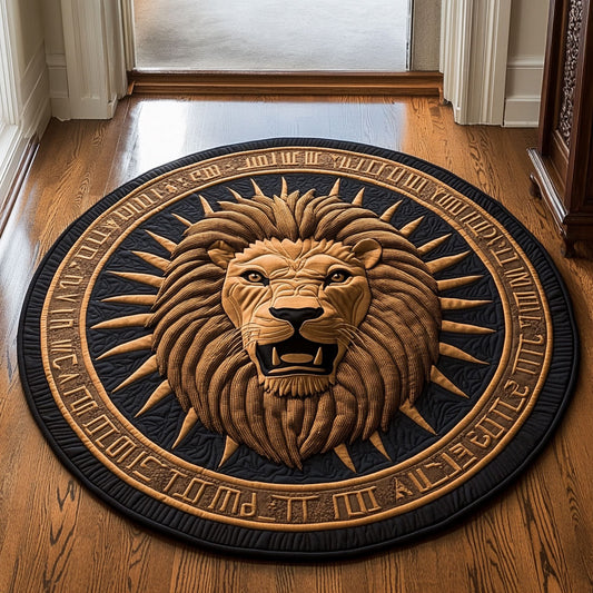 Sunmane Crest CP1607036CL Quilted Round Mat