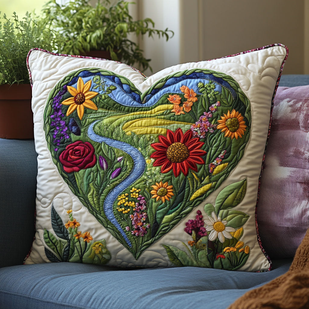 Floral Love CW1401110CL Quilt Pillow Case