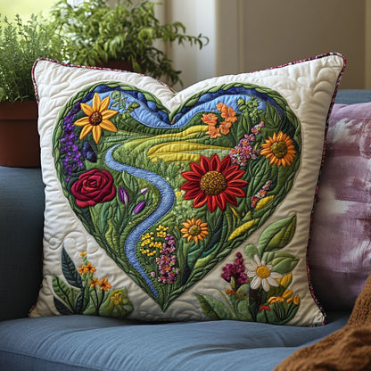 Floral Love CW1401110CL Quilt Pillow Case