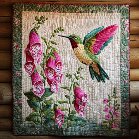 Blooming Hummingbird CW1905223CL Quilt