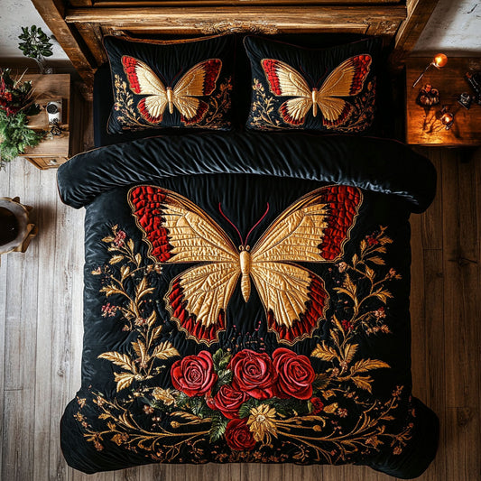 Rose Kissed Wings CM1804008CL Duvet Cover Set