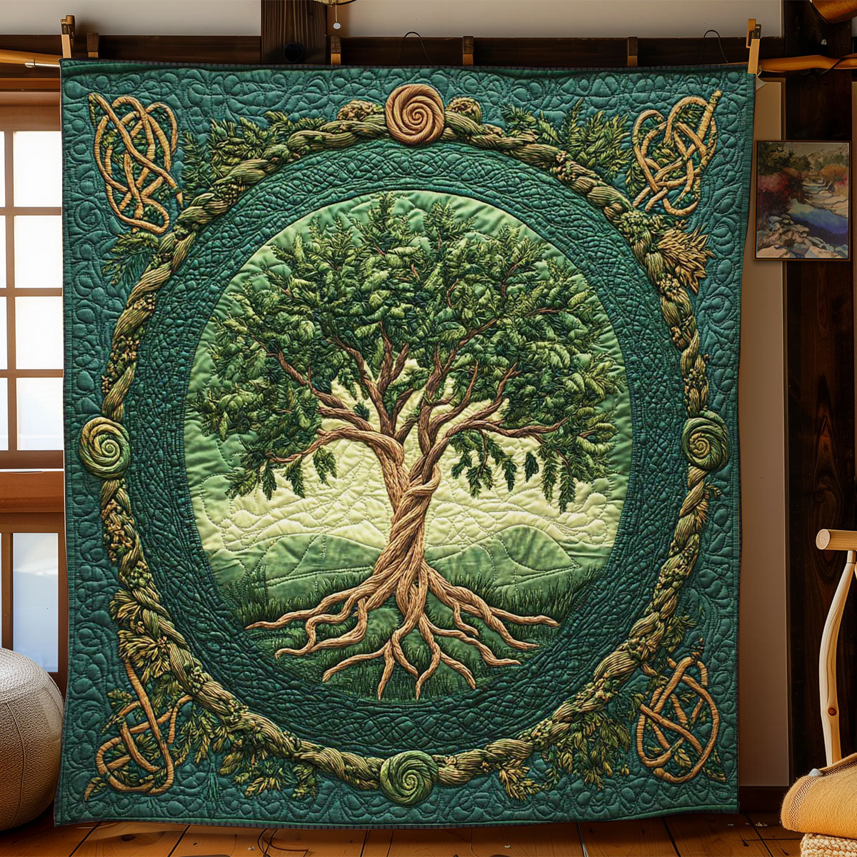 Tree Of Life WN0301034CL Quilt