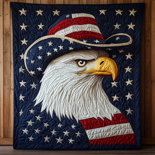 Patriotic Eagle CW2105320CL Quilt