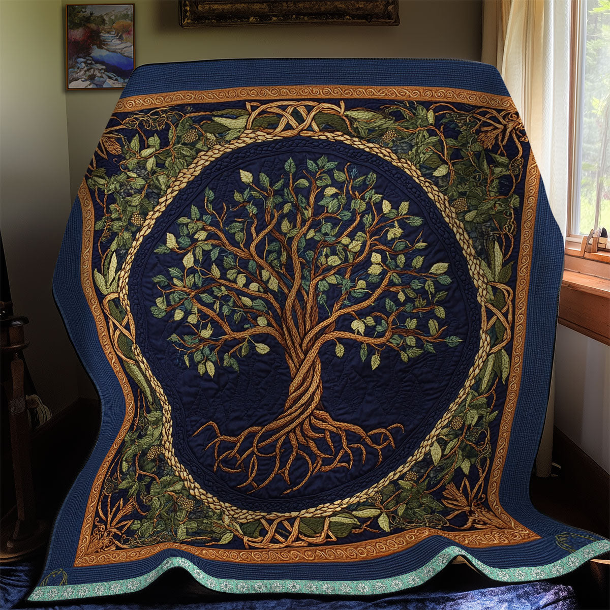 Celtic Spirit Tree WX2012010CL Quilt